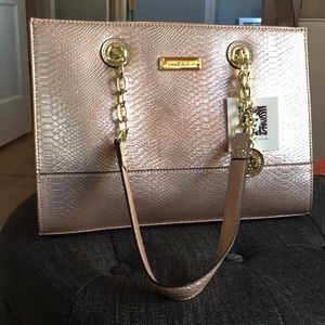 Anne Klein Rose Gold Purse, New with tags!